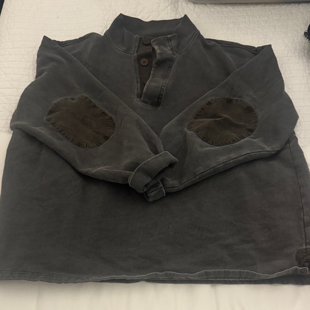 Orvis Charcoal Fleece Pullover